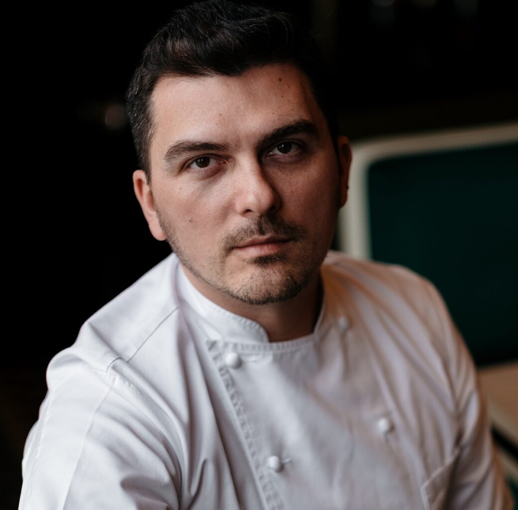 restaurant, Michelin, Bogdan Danila, chef, portret