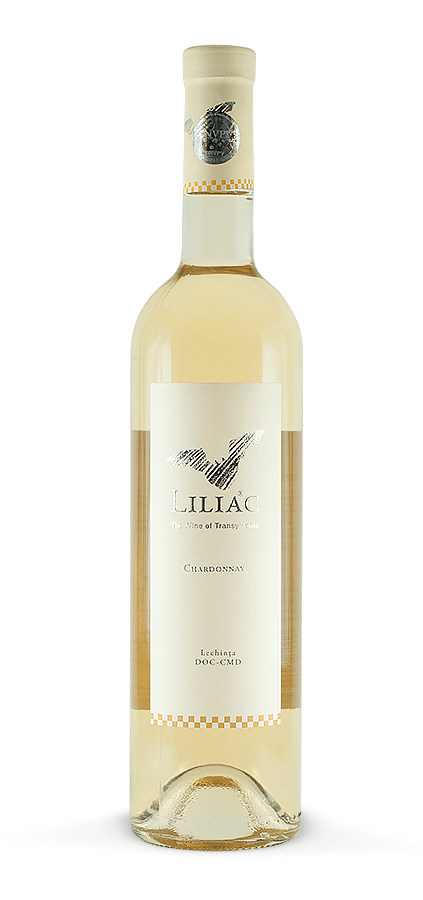 Sticla de vin alb Chardonnay Crama Liliac